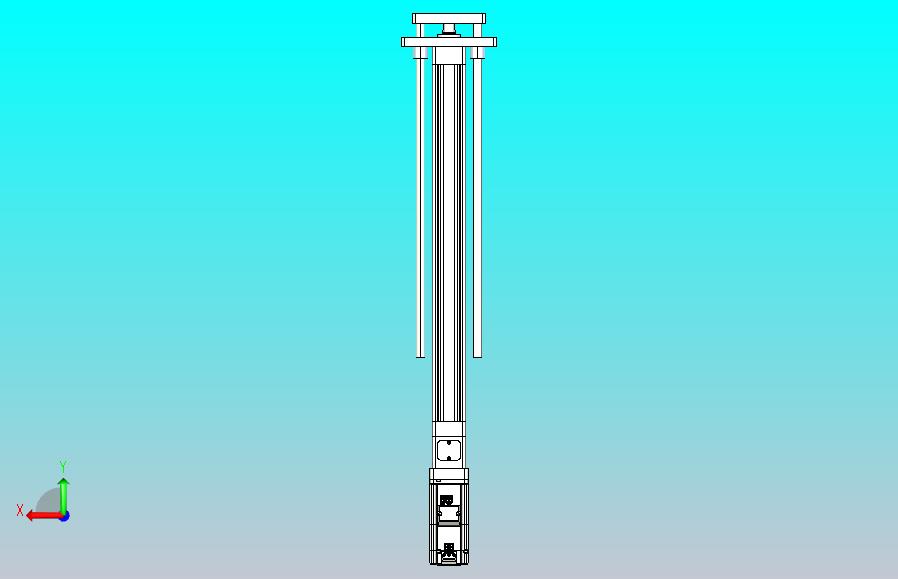轻载电动缸TPA-ESR40-1210C-L450-M-QDX-W-P40-C3
