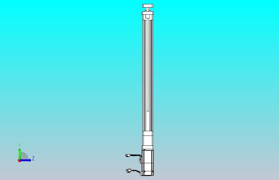 轻载电动缸TPA-ESR40-1210C-L450-M-QDX-W-P40-C3