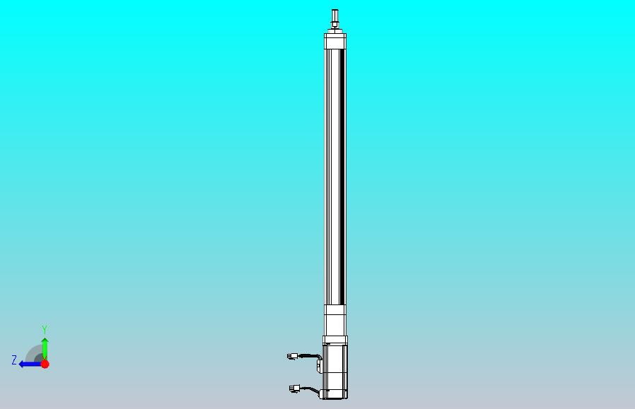 轻载电动缸TPA-ESR40-1210C-L500-M-FA-W-P40-C3
