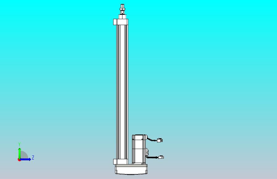 轻载电动缸TPA-ESR40-1210C-L500-MR-LB-W-P40-C3