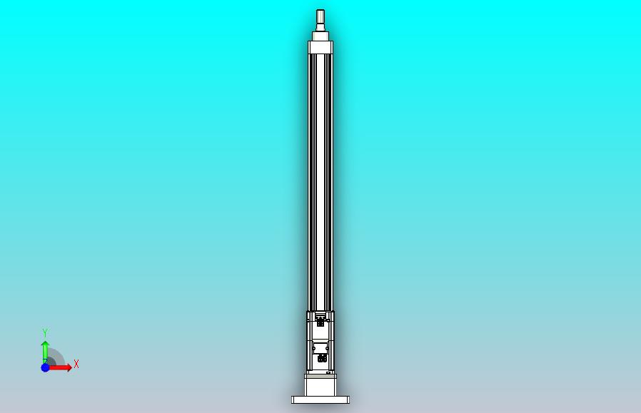 轻载电动缸TPA-ESR40-1210C-L550-MR-FB-W-P40-C3