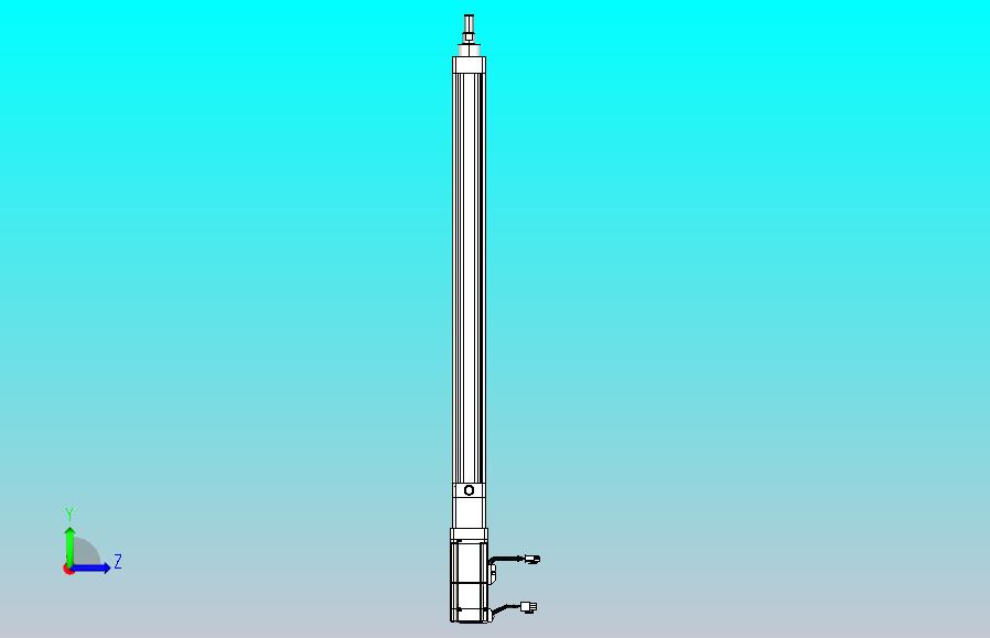 轻载电动缸TPA-ESR40-1210C-L550-M-TC-W-P40-C3