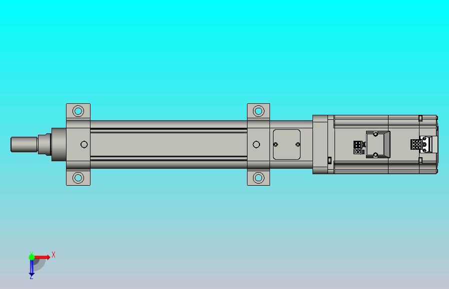 轻载电动缸TPA-ESR50-1610C-L100-M-LB-W-P75-C3