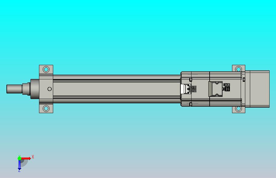 轻载电动缸TPA-ESR50-1610C-L300-MR-LB-W-P40-C3