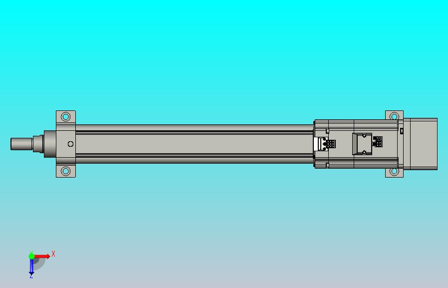 轻载电动缸TPA-ESR50-1610C-L400-MR-LB-W-P40-C3