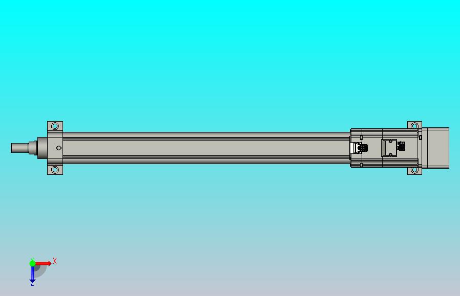 轻载电动缸TPA-ESR50-1610C-L600-MR-LB-W-P40-C3