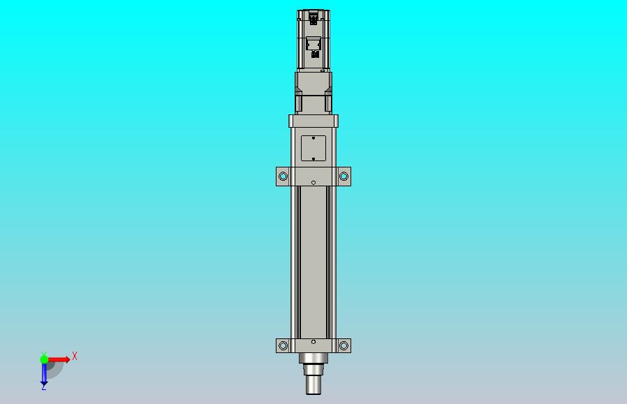 轻载电动缸TPA-ESR100-3210C-L200-M-LB-W-P75-JX-C3