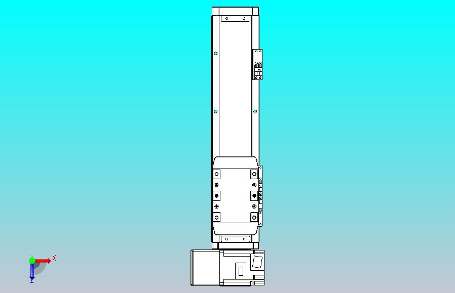 机器人皮带驱动直线轴TPA-GCB-80-P60-L200-LU-M20-N3