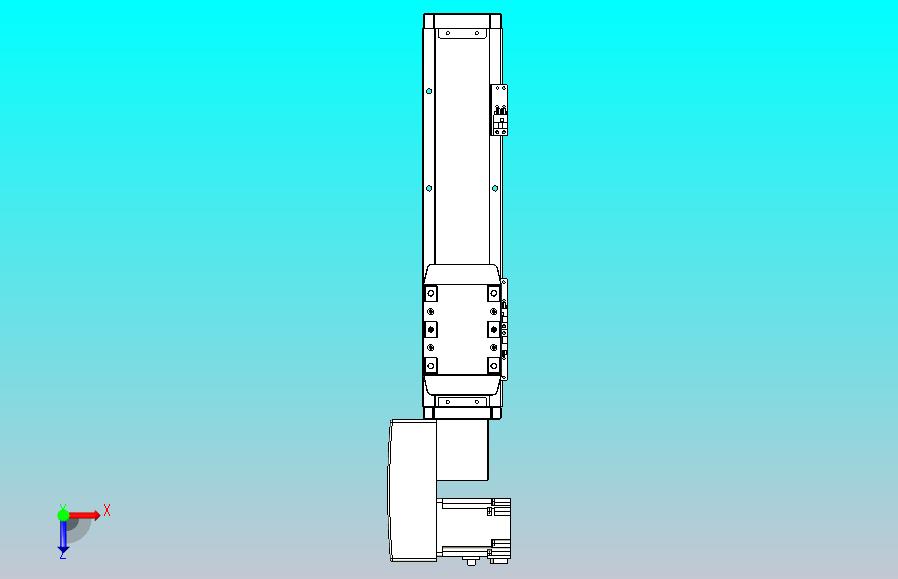 机器人皮带驱动直线轴TPA-GCB-80-P60-L200-QL-M20-N3