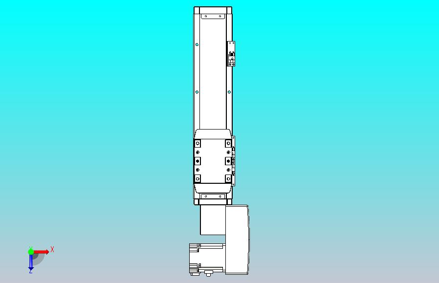 机器人皮带驱动直线轴TPA-GCB-80-P60-L200-QR-M20-N3