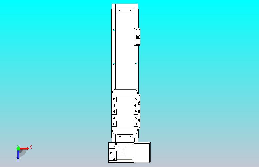 机器人皮带驱动直线轴TPA-GCB-80-P60-L200-RU-M20-N3