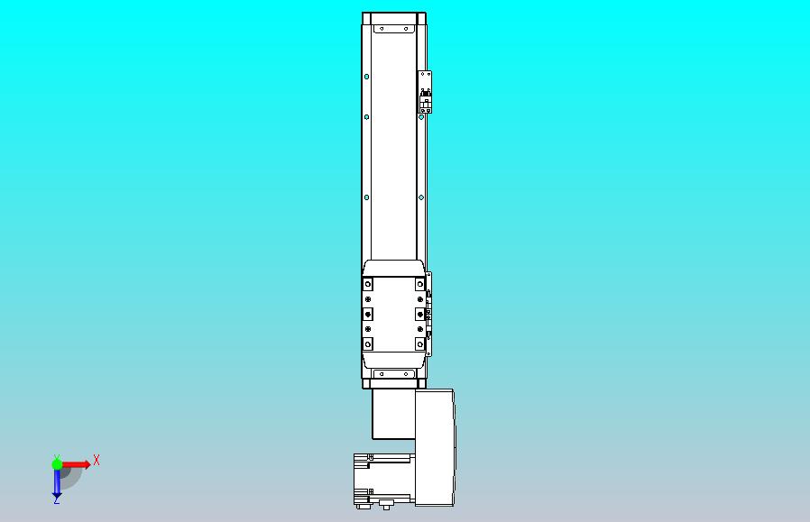 机器人皮带驱动直线轴TPA-GCB-80-P60-L250-QR-M20-N3