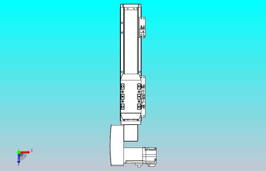 机器人皮带驱动直线轴TPA-GCB-50-P42-L150-QL-M10-N3