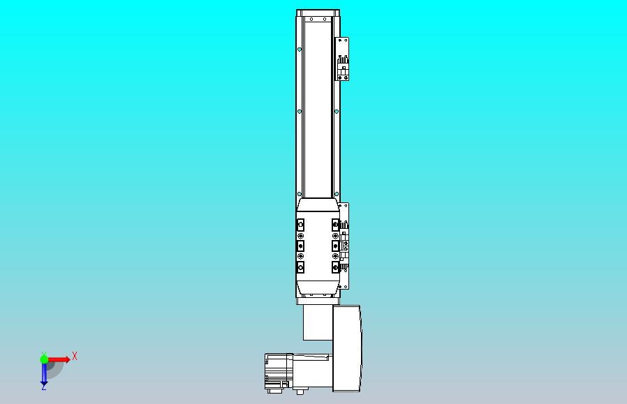 机器人皮带驱动直线轴TPA-GCB-50-P42-L200-QR-M10-N3