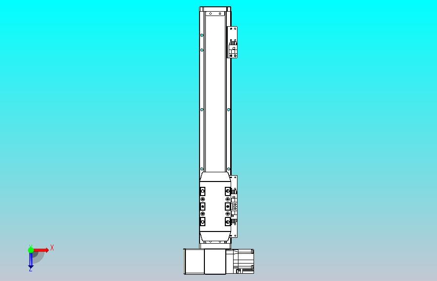 机器人皮带驱动直线轴TPA-GCB-50-P42-L250-LP-M10-N3
