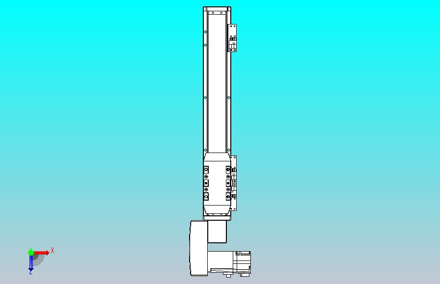 机器人皮带驱动直线轴TPA-GCB-50-P42-L250-QL-M10-N3