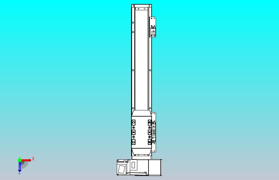 机器人皮带驱动直线轴TPA-GCB-50-P42-L250-RU-M10-N3