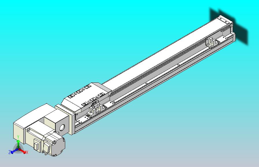 机器人皮带驱动直线轴TPA-GCB-50-P42-L350-QL-M10-N3