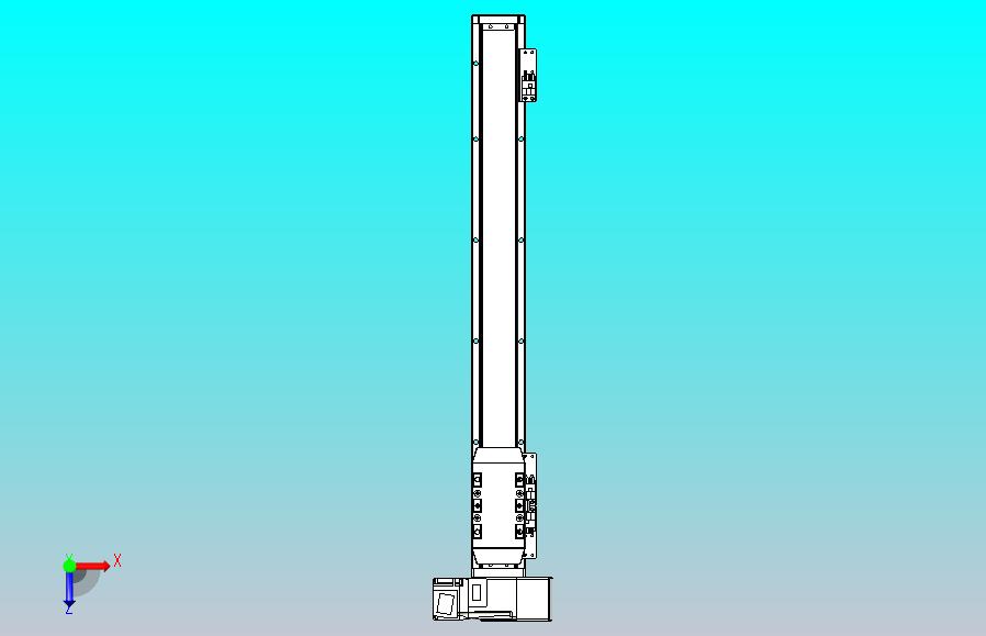 机器人皮带驱动直线轴TPA-GCB-50-P42-L400-RU-M10-N3