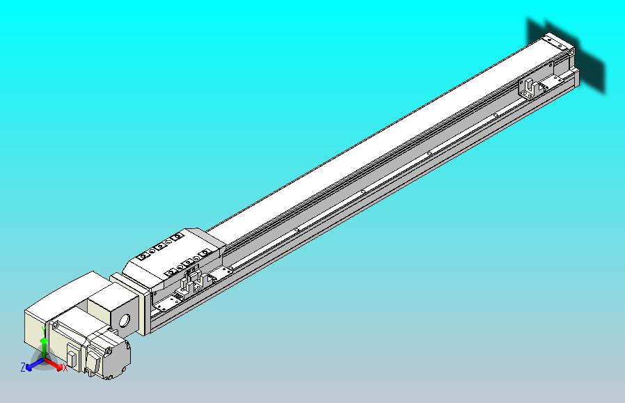 机器人皮带驱动直线轴TPA-GCB-50-P42-L500-QL-M10-N3