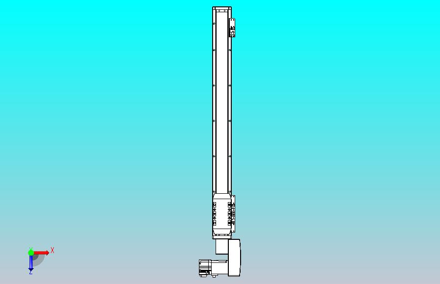 机器人皮带驱动直线轴TPA-GCB-50-P42-L500-QR-M10-N3