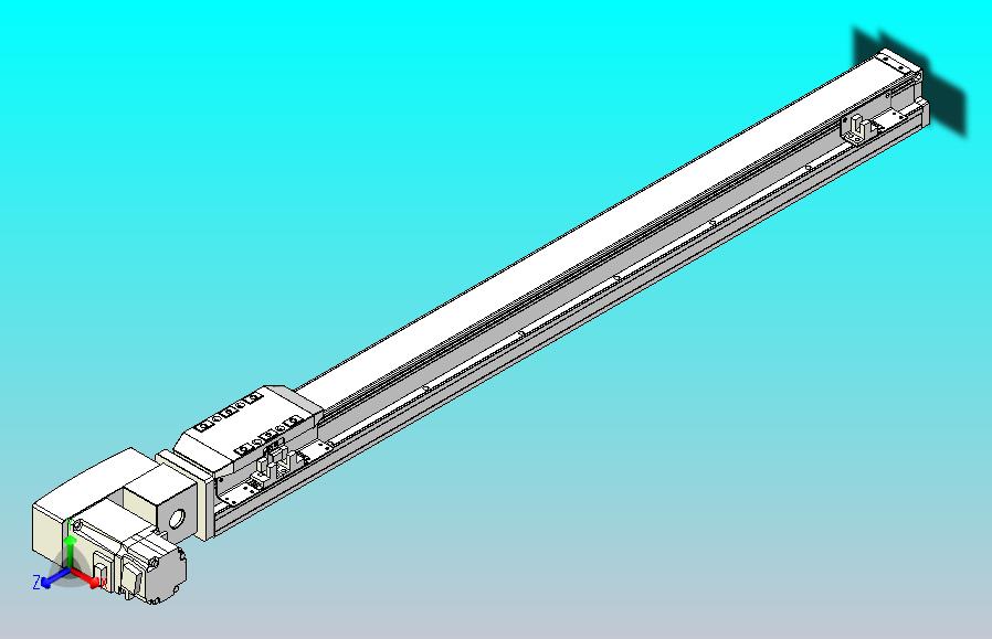 机器人皮带驱动直线轴TPA-GCB-50-P42-L600-QL-M10-N3