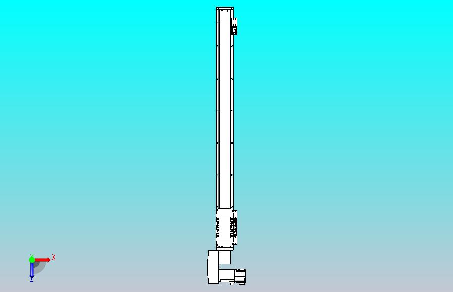机器人皮带驱动直线轴TPA-GCB-50-P42-L600-QL-M10-N3