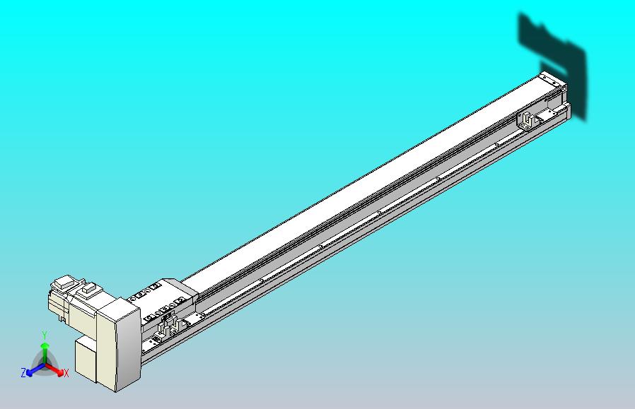 机器人皮带驱动直线轴TPA-GCB-50-P42-L600-RU-M10-N3