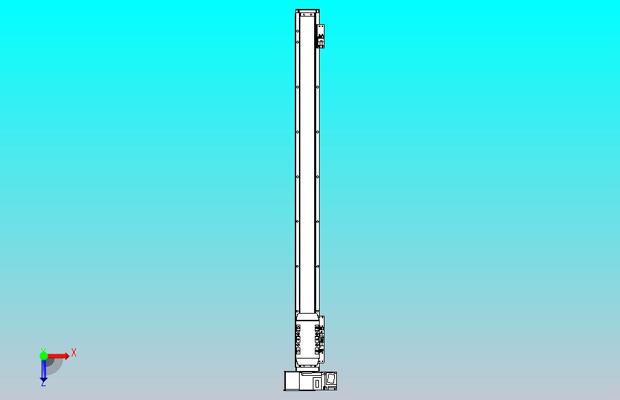 机器人皮带驱动直线轴TPA-GCB-50-P42-L650-LU-M10-N3