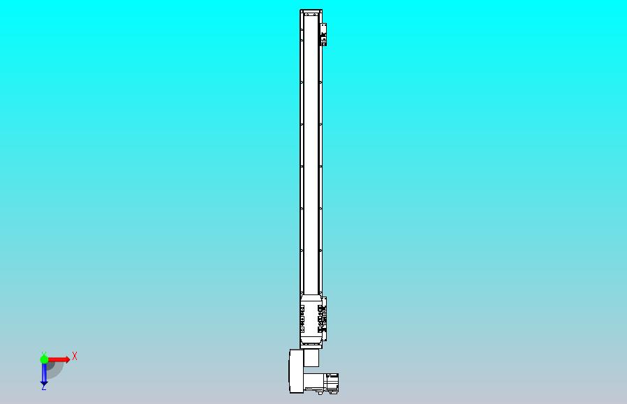 机器人皮带驱动直线轴TPA-GCB-50-P42-L650-QL-M10-N3