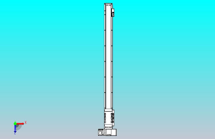 机器人皮带驱动直线轴TPA-GCB-50-P42-L650-RU-M10-N3