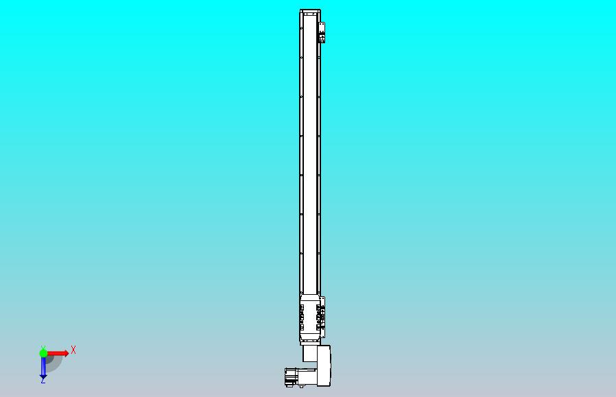 机器人皮带驱动直线轴TPA-GCB-50-P42-L700-QR-M10-N3