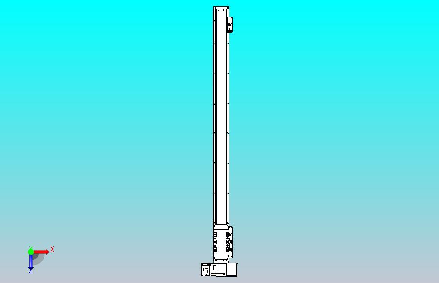 机器人皮带驱动直线轴TPA-GCB-50-P42-L700-RU-M10-N3