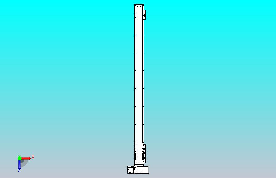机器人皮带驱动直线轴TPA-GCB-50-P42-L750-RU-M10-N3