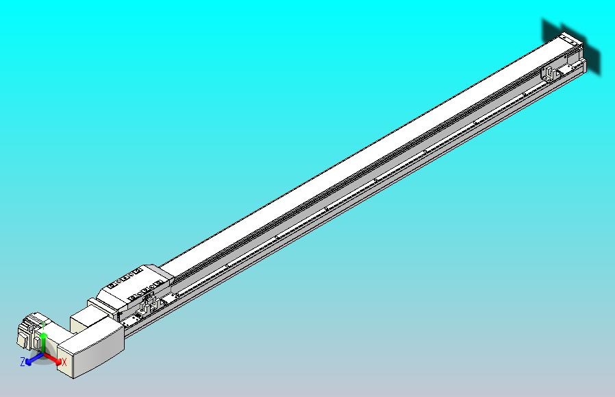 机器人皮带驱动直线轴TPA-GCB-50-P42-L800-QR-M10-N3