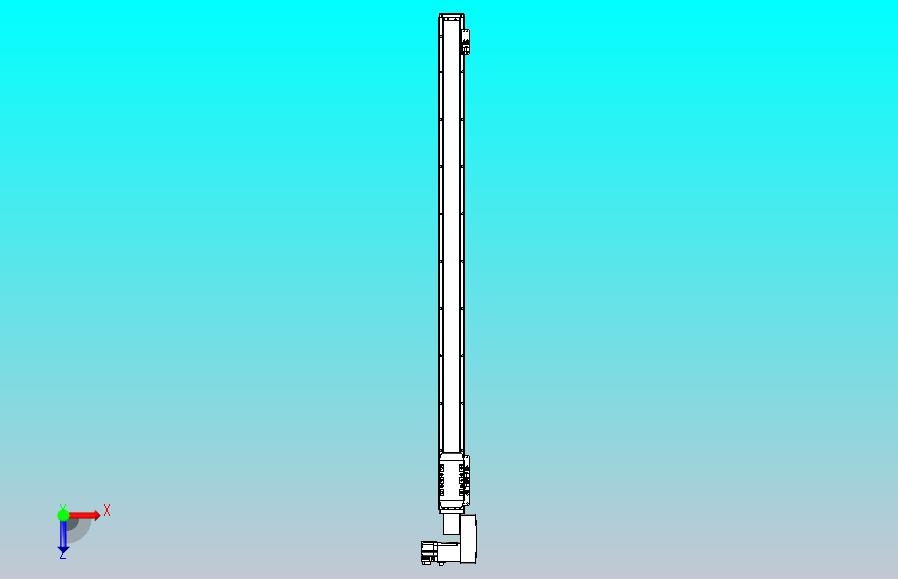 机器人皮带驱动直线轴TPA-GCB-50-P42-L900-QR-M10-N3