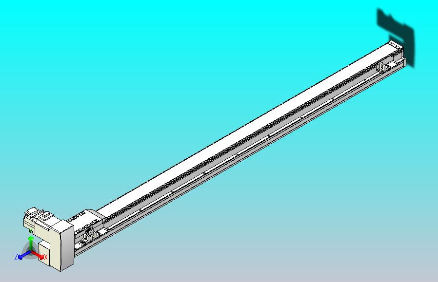 机器人皮带驱动直线轴TPA-GCB-50-P42-L900-RU-M10-N3