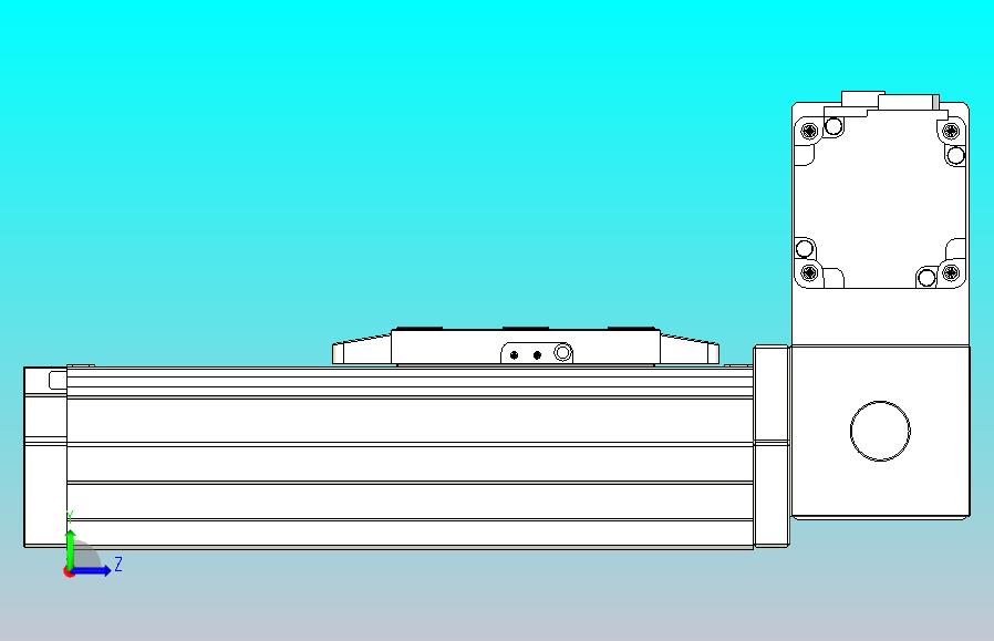 机器人皮带驱动直线轴TPA-GCB-80-P60-L50-RU-M20-N3