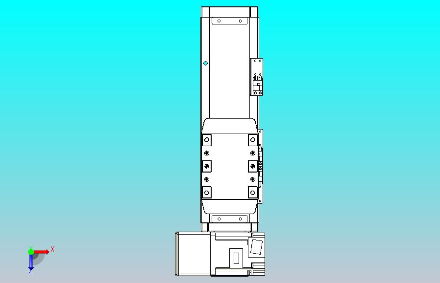 机器人皮带驱动直线轴TPA-GCB-80-P60-L100-LU-M20-N3