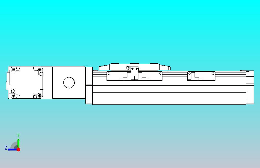 机器人皮带驱动直线轴TPA-GCB-80-P60-L100-QL-M20-N3