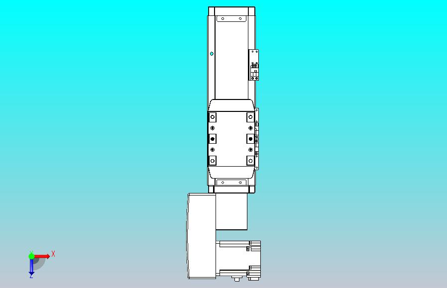 机器人皮带驱动直线轴TPA-GCB-80-P60-L100-QL-M20-N3
