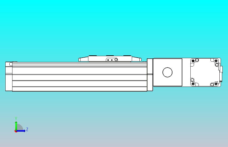 机器人皮带驱动直线轴TPA-GCB-80-P60-L100-QR-M20-N3