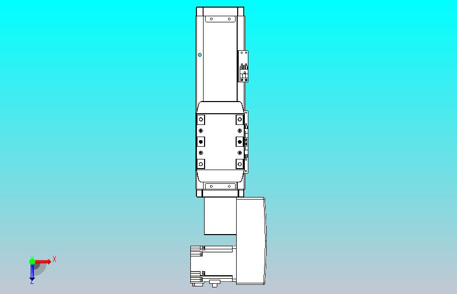 机器人皮带驱动直线轴TPA-GCB-80-P60-L100-QR-M20-N3