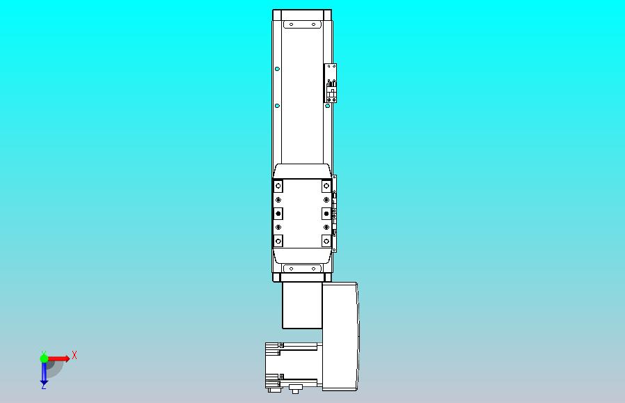 机器人皮带驱动直线轴TPA-GCB-80-P60-L150-QR-M20-N3