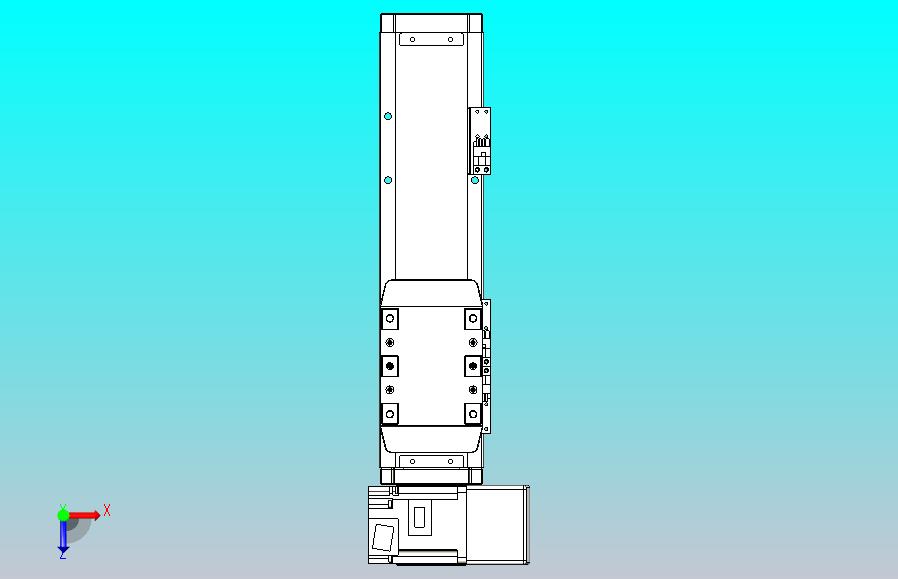 机器人皮带驱动直线轴TPA-GCB-80-P60-L150-RU-M20-N3