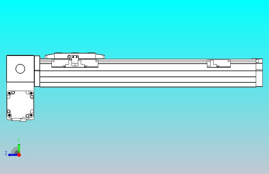 机器人皮带驱动直线轴TPA-GCB-80-P60-L300-LP-M20-N3