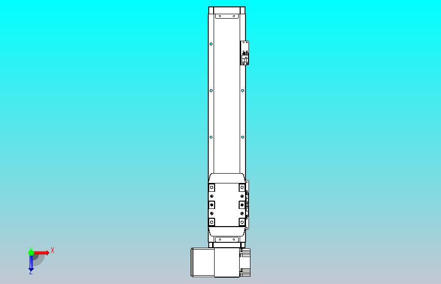 机器人皮带驱动直线轴TPA-GCB-80-P60-L300-LP-M20-N3