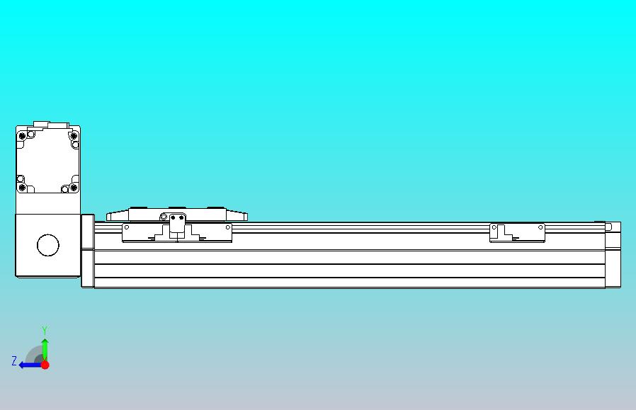 机器人皮带驱动直线轴TPA-GCB-80-P60-L300-LU-M20-N3
