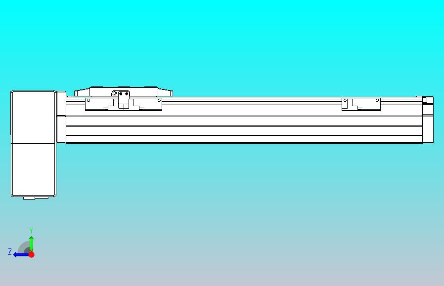 机器人皮带驱动直线轴TPA-GCB-80-P60-L300-RP-M20-N3