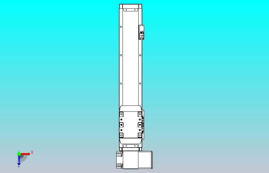 机器人皮带驱动直线轴TPA-GCB-80-P60-L300-RP-M20-N3
